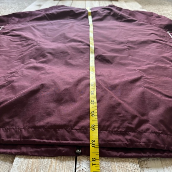 New Balance Maroon Zip Windbreaker - Picture 7 of 8